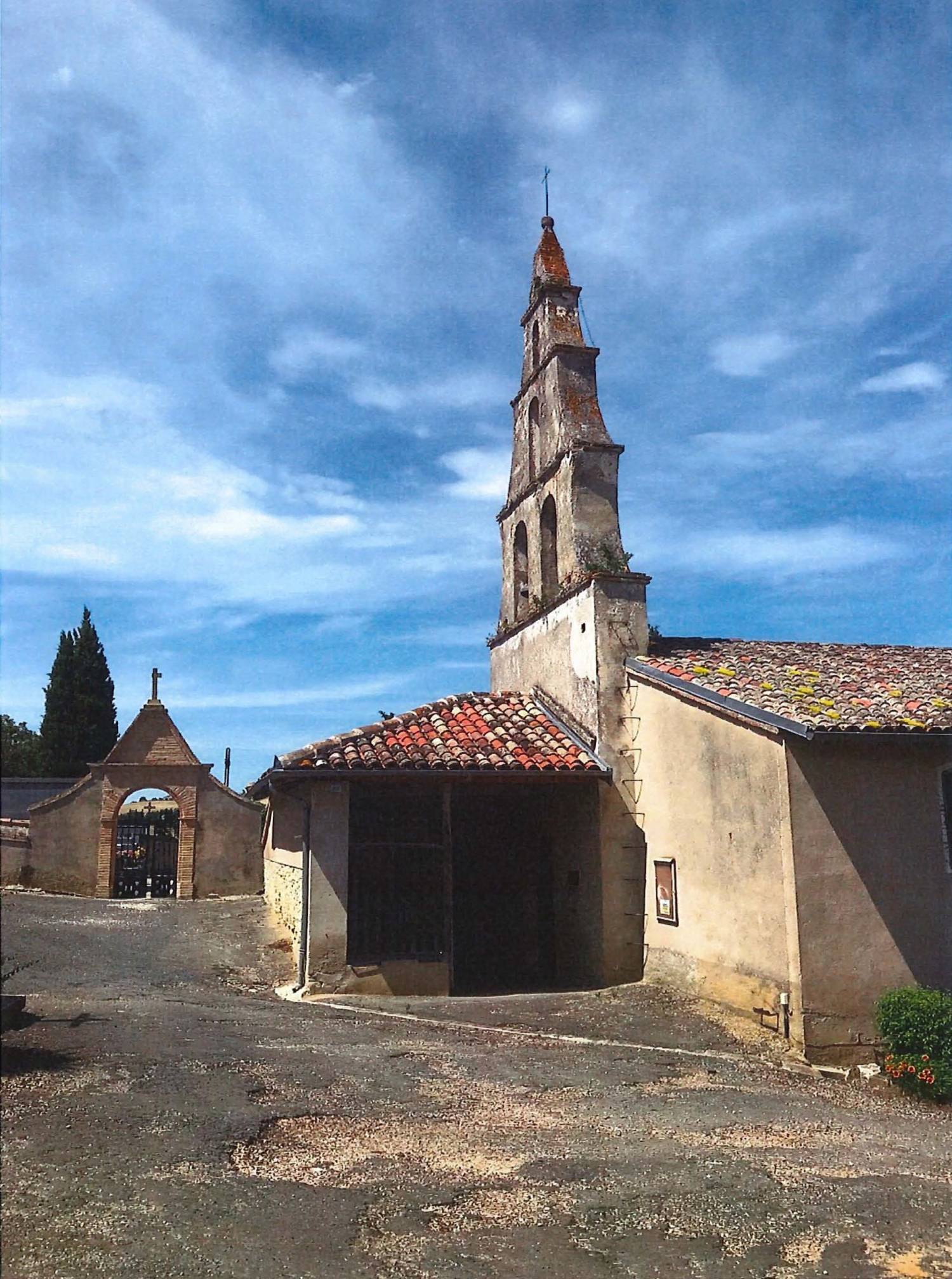 Rabastens (81) Eglise de Raust - Sauvegarde de l'Art Français