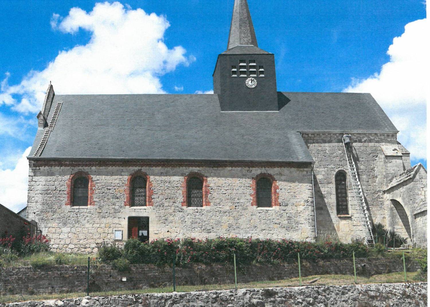 Mesmont (08) Eglise Saint-Martin - Sauvegarde de l'Art Français