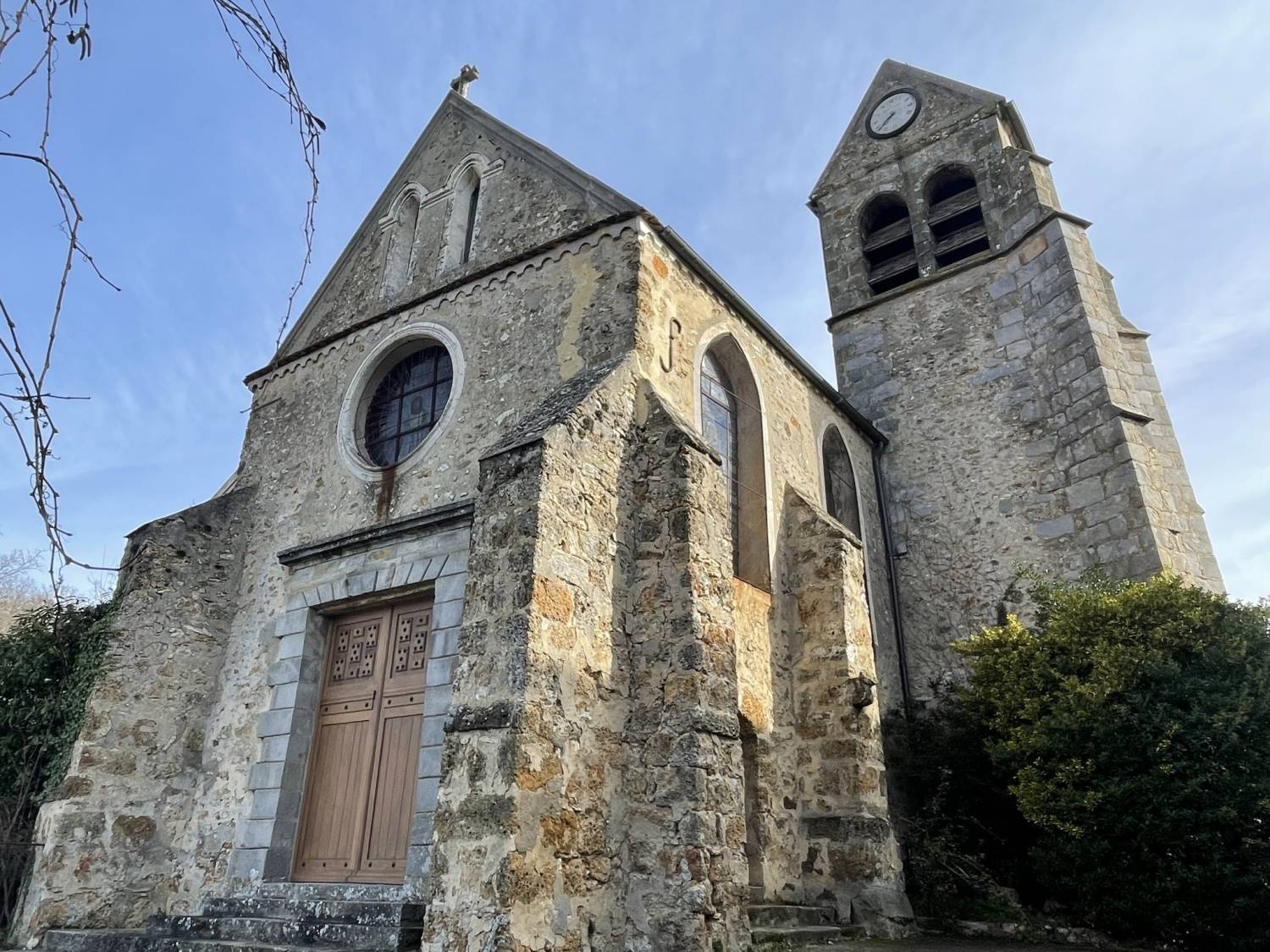 Vauhallan (91) Eglise Saint-Rigomer et Sainte-Ténestine - SAF