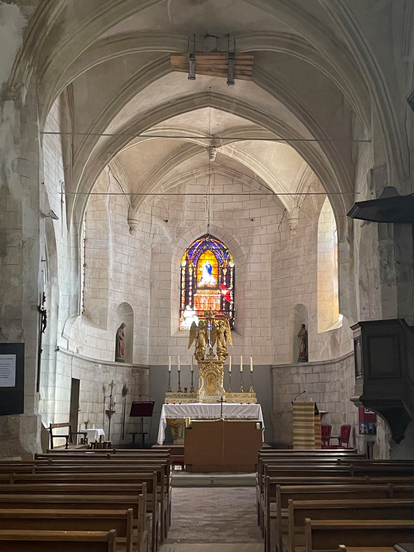 Vauhallan (91) Eglise Saint-Rigomer et Sainte-Ténestine - SAF