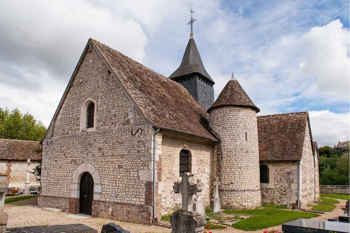Portejoie (27) Eglise Sainte-Colombe Fondation La Sauvegarde de l'Art Français