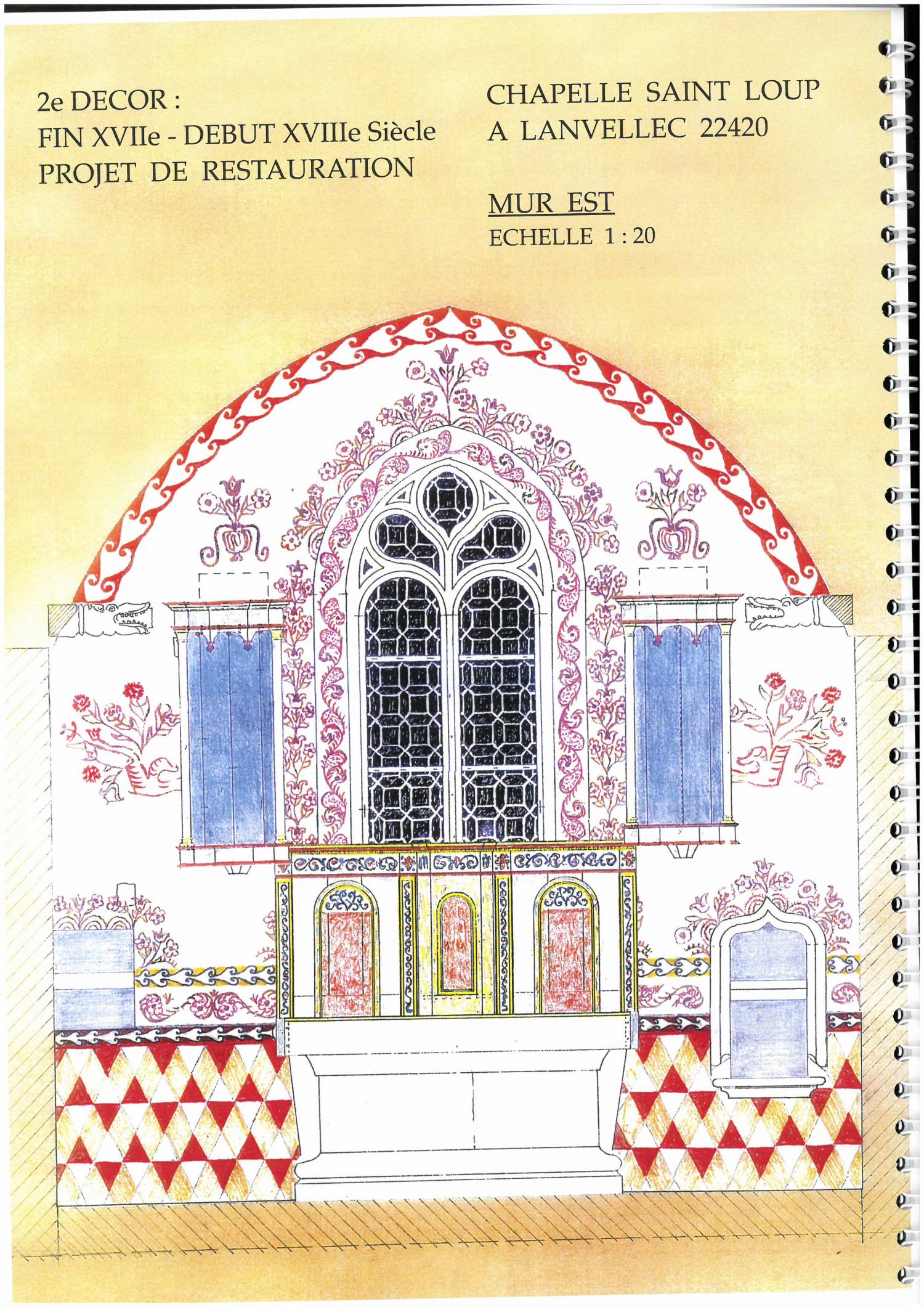 Lanvellec (22) Chapelle Saint-Loup - Sauvegarde de l'Art Français