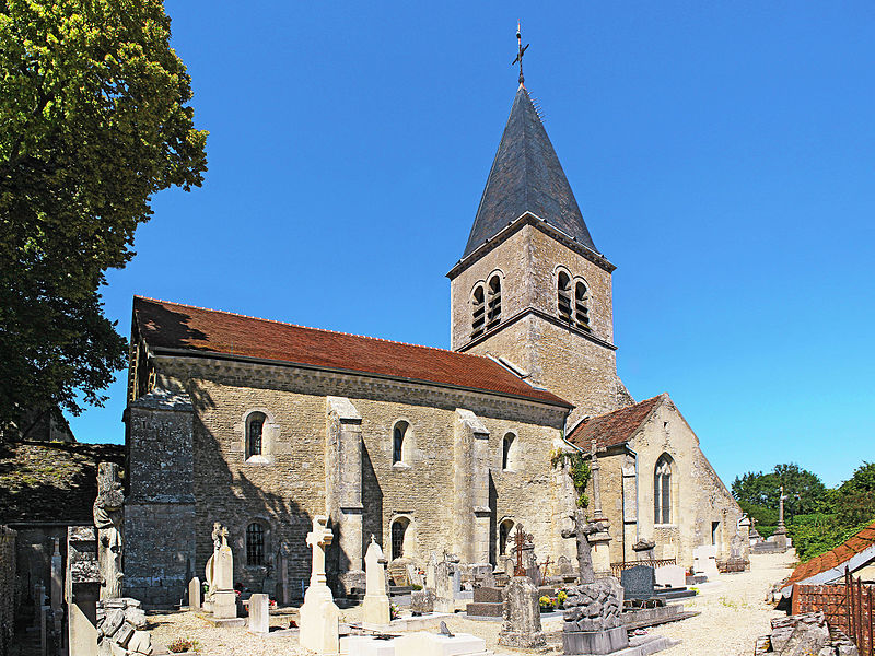 Poiseul-la-Ville-et-Laperriere (21) - église Saint-Victor