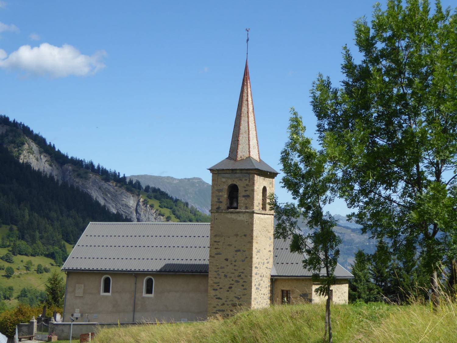 Albiez-Montrond (73) Eglise Saint-Nicolas - Sauvegarde de l'Art Français