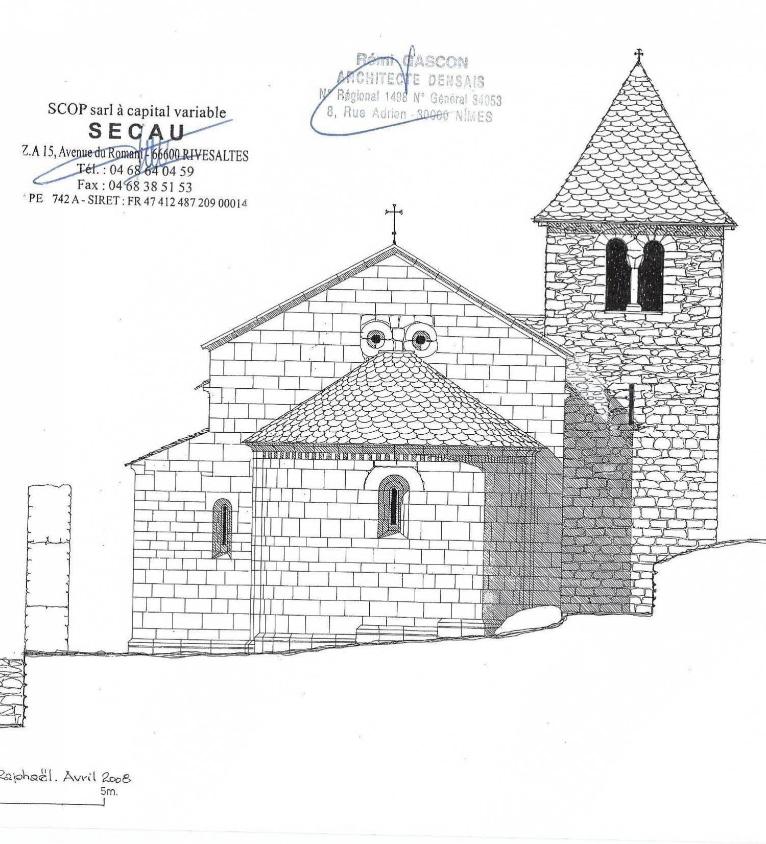 Corsavy (66) Eglise Saint-Martin