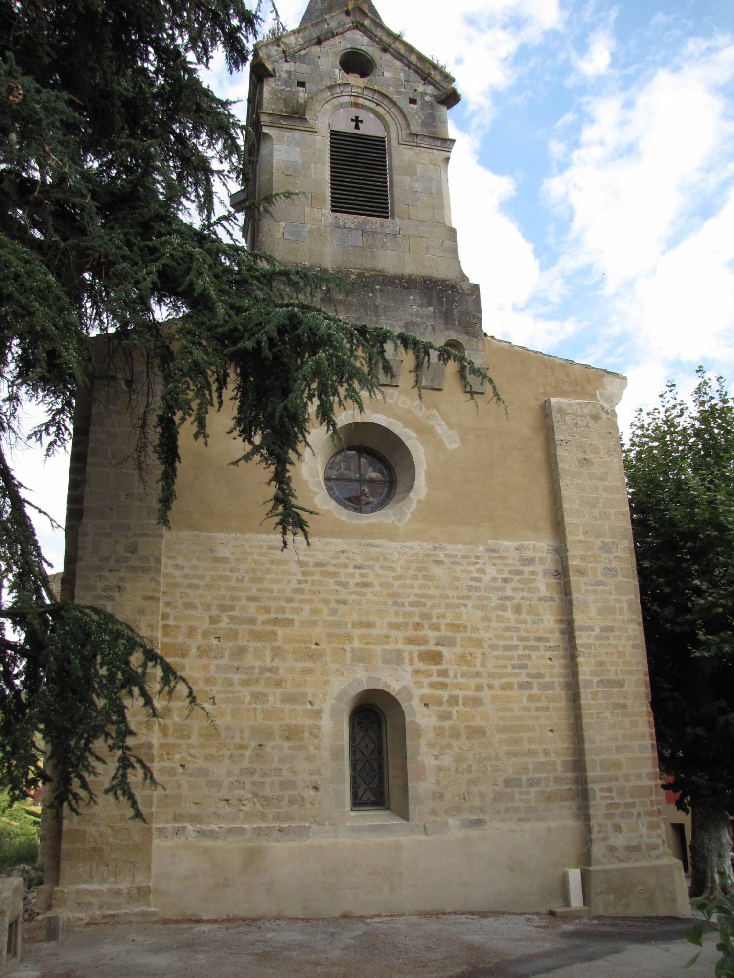 Manses (09) Eglise Saint-Jean-Baptiste