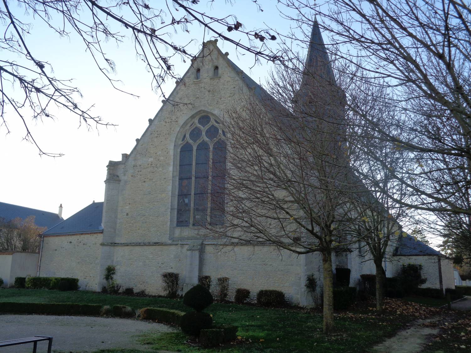 Villiers-Saint-Orien (28) - église Sainte-Christine