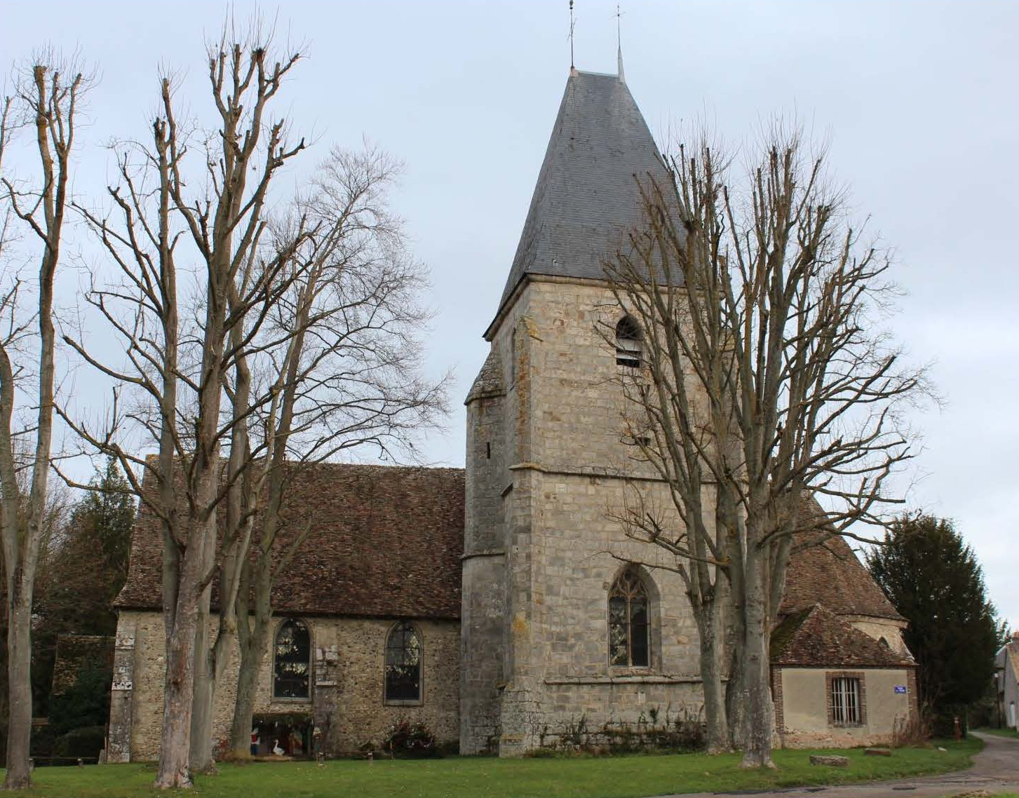 Saint-Ouen-Marchefroy (27) - Eglise St-Ouen - Sauvegarde de l'Art français