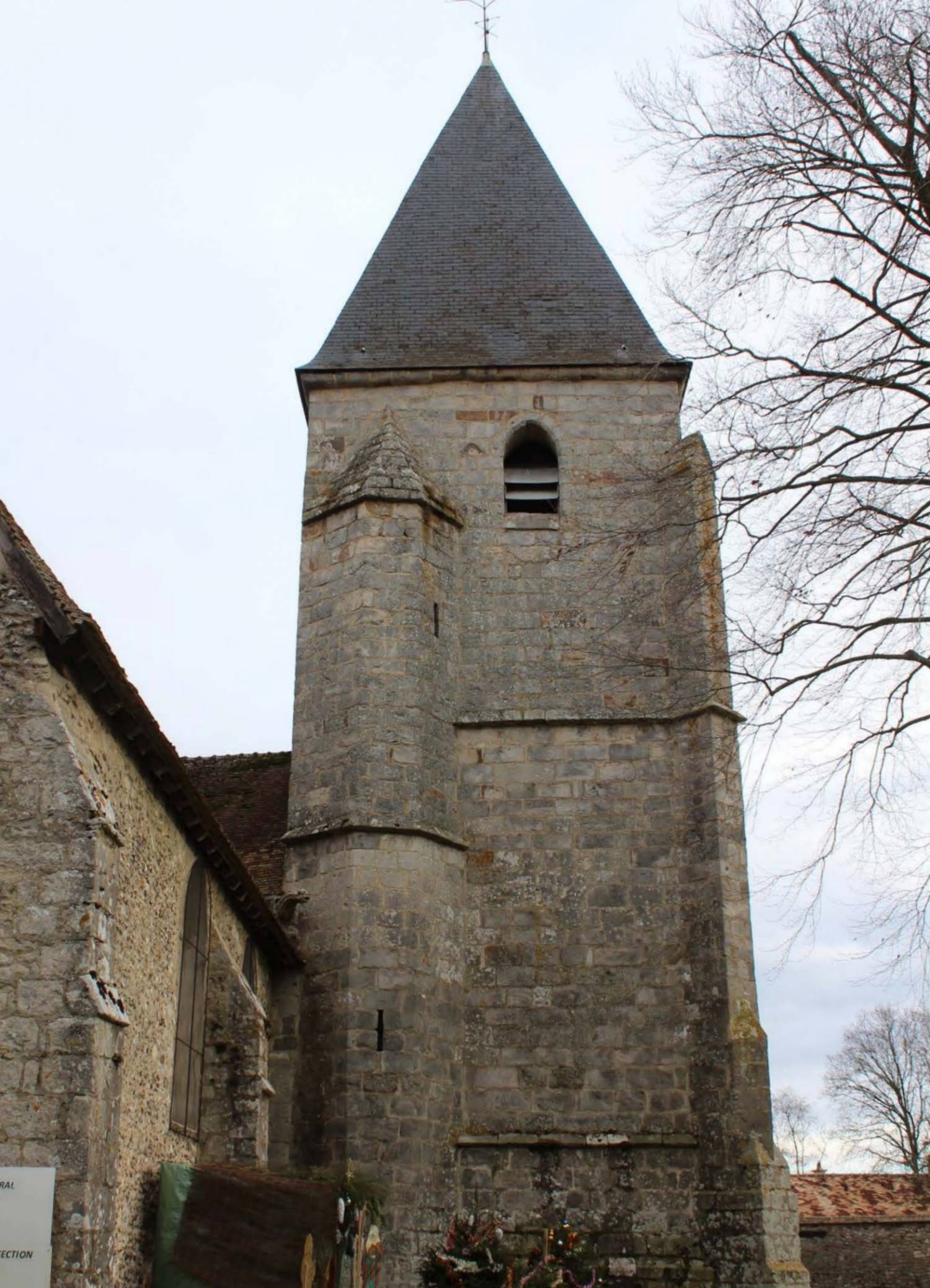 Saint-Ouen-Marchefroy (27) - Eglise St-Ouen - Sauvegarde de l'Art français