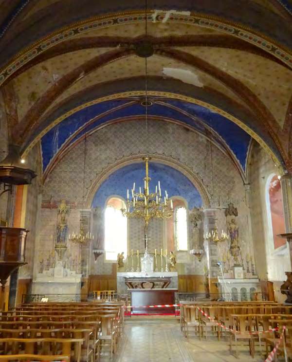 Rivel (11) - Eglise Saint-Jean-Baptiste - La Sauvegarde de l'Art Français