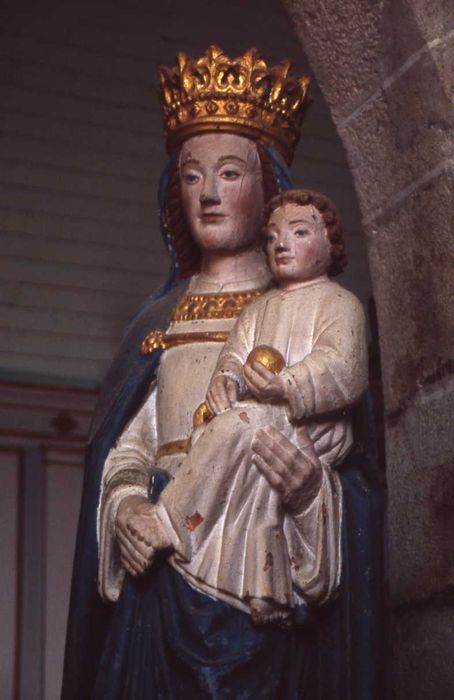 Fondation Sauvegarde de l'Art Français - plus grand Musée de france - Saint-Abraham (56) - Vierge à l'enfant