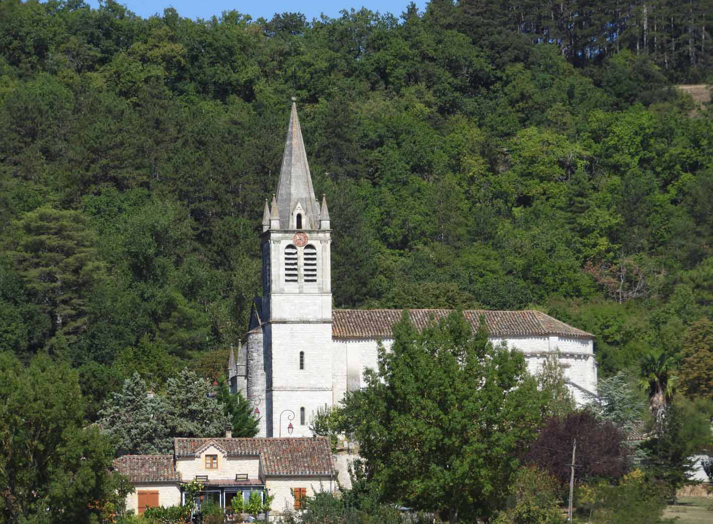 Cazideroque (47) Eglise Saint-Gilles