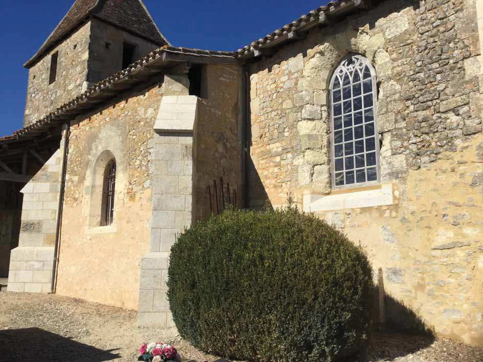 Cocumont (47) Eglise Saint-Jean-de-Vidailhac