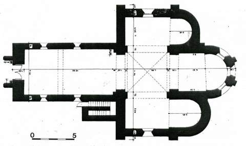 Saint-Mamert (69) Eglise de l'ancien prieuré de Cluny