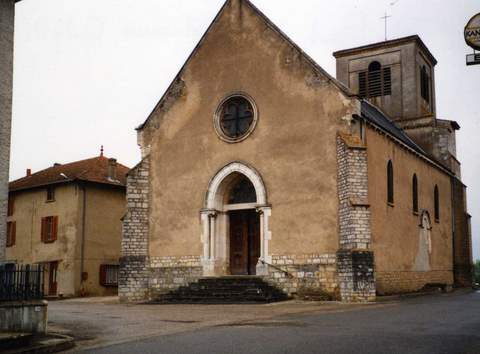 Sandrans (01) Eglise Saint-Priest - Sauvegarde de l'Art Français