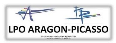 Logo, lycée Aragon-Picasso, Givors (69), sauvegarde de l'Art Français, Le Plus Grand Musée de France