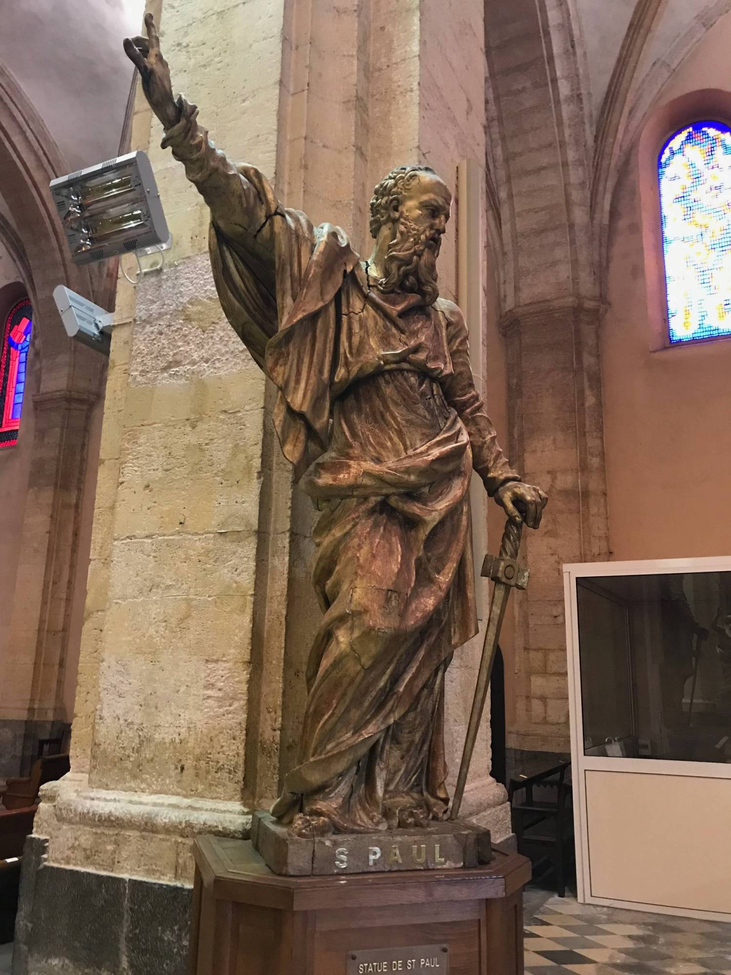 saint Paul, église Notre-Dame-du-Bon-Voyage, La Seyne-sur-Mer (83), sauvegarde de l'Art Français, Le Plus Grand Musée de France