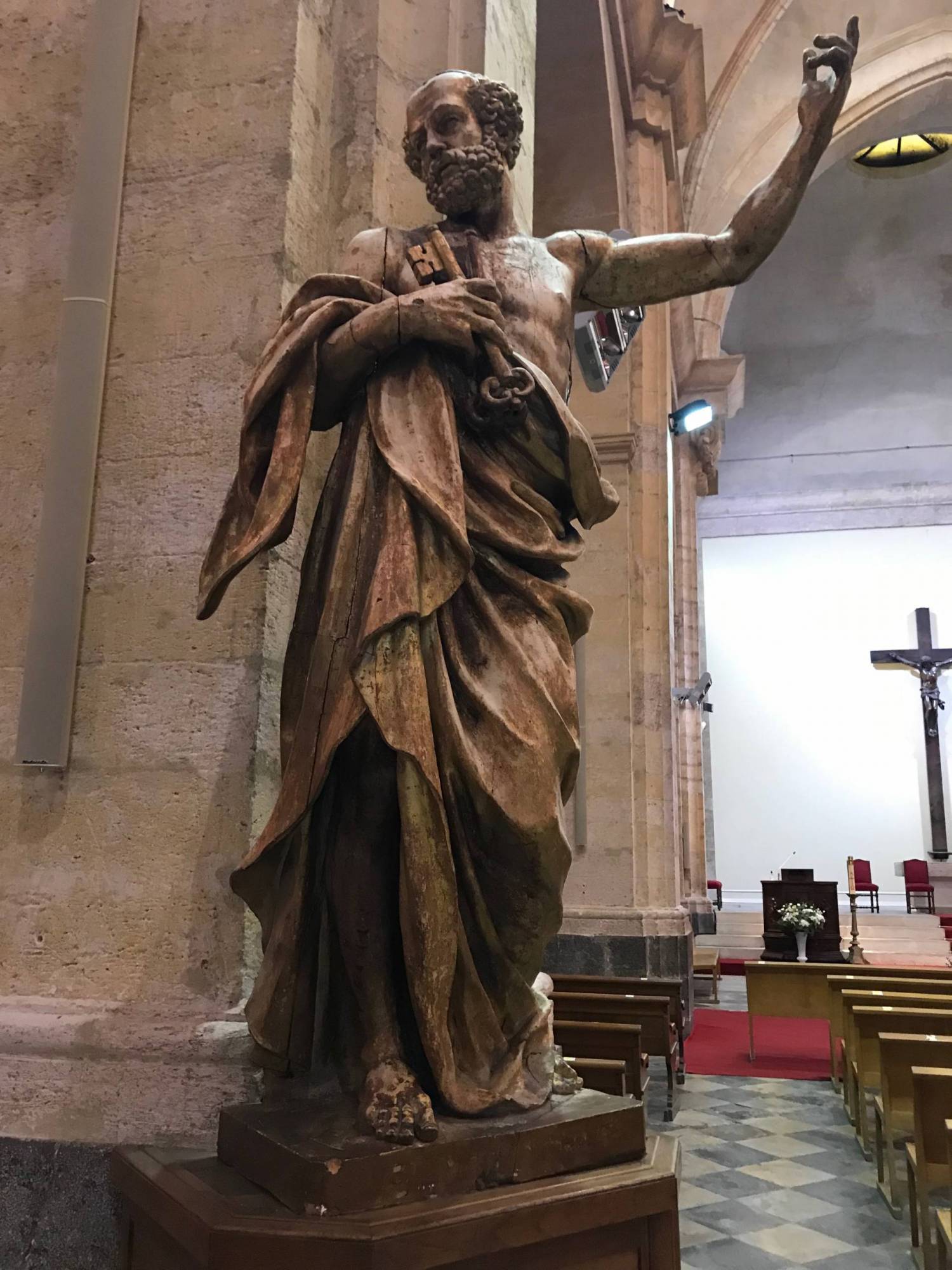 saint Pierre, Eglise Notre-Dame-du-Bon-Voyage, La-Seyne-sur-mer (83), sauvegarde de l'Art Français, Le Plus Grand Musée de France