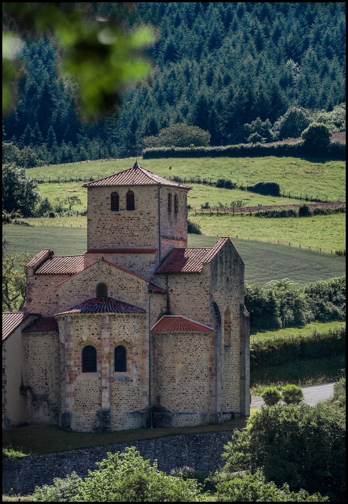 Saint-Mamert (69) Eglise de l'ancien prieuré de Cluny