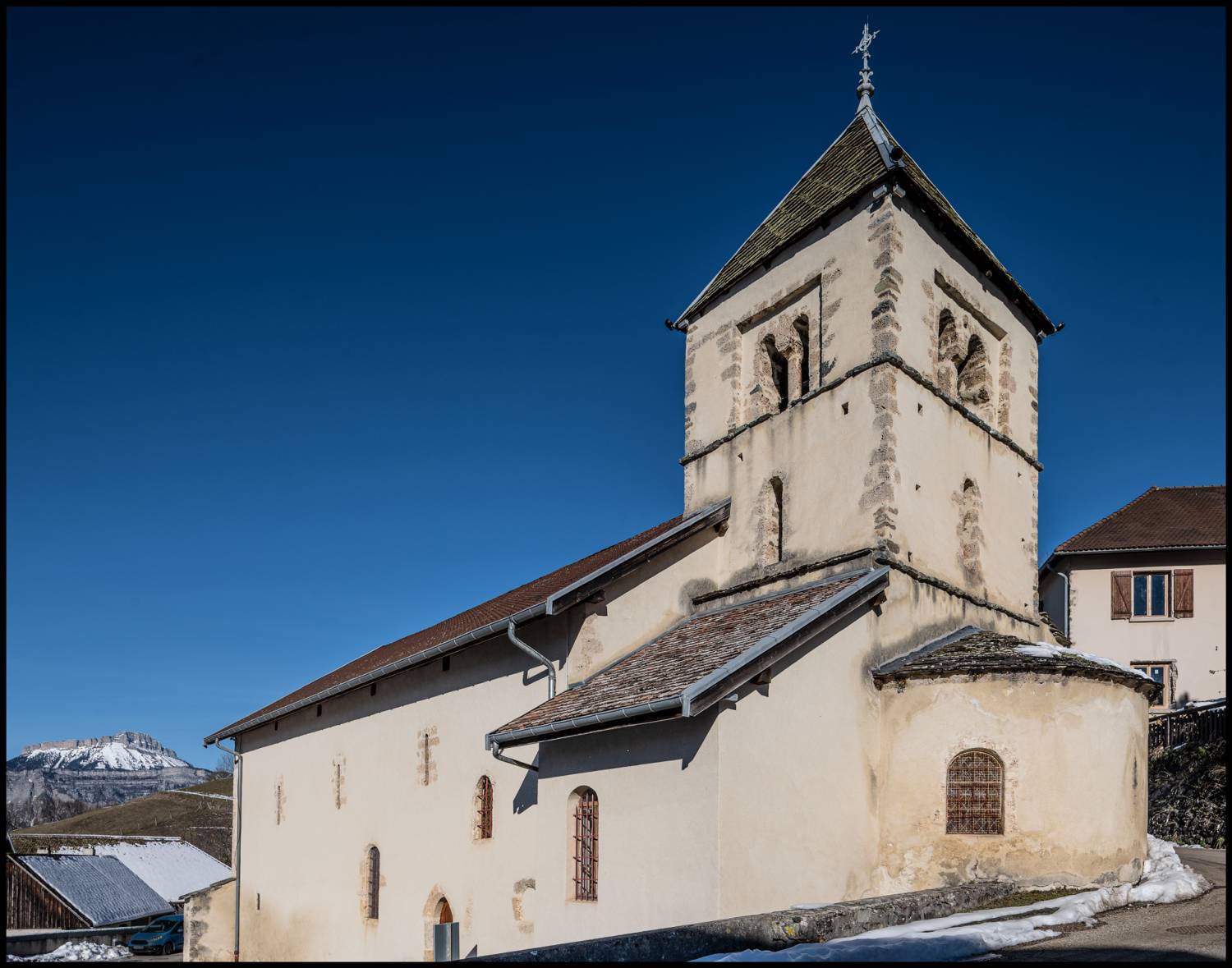 Saint-Jean-le-Vieux (38) eglise Saint-Jean-Baptiste - Sauvegarde de l'Art français