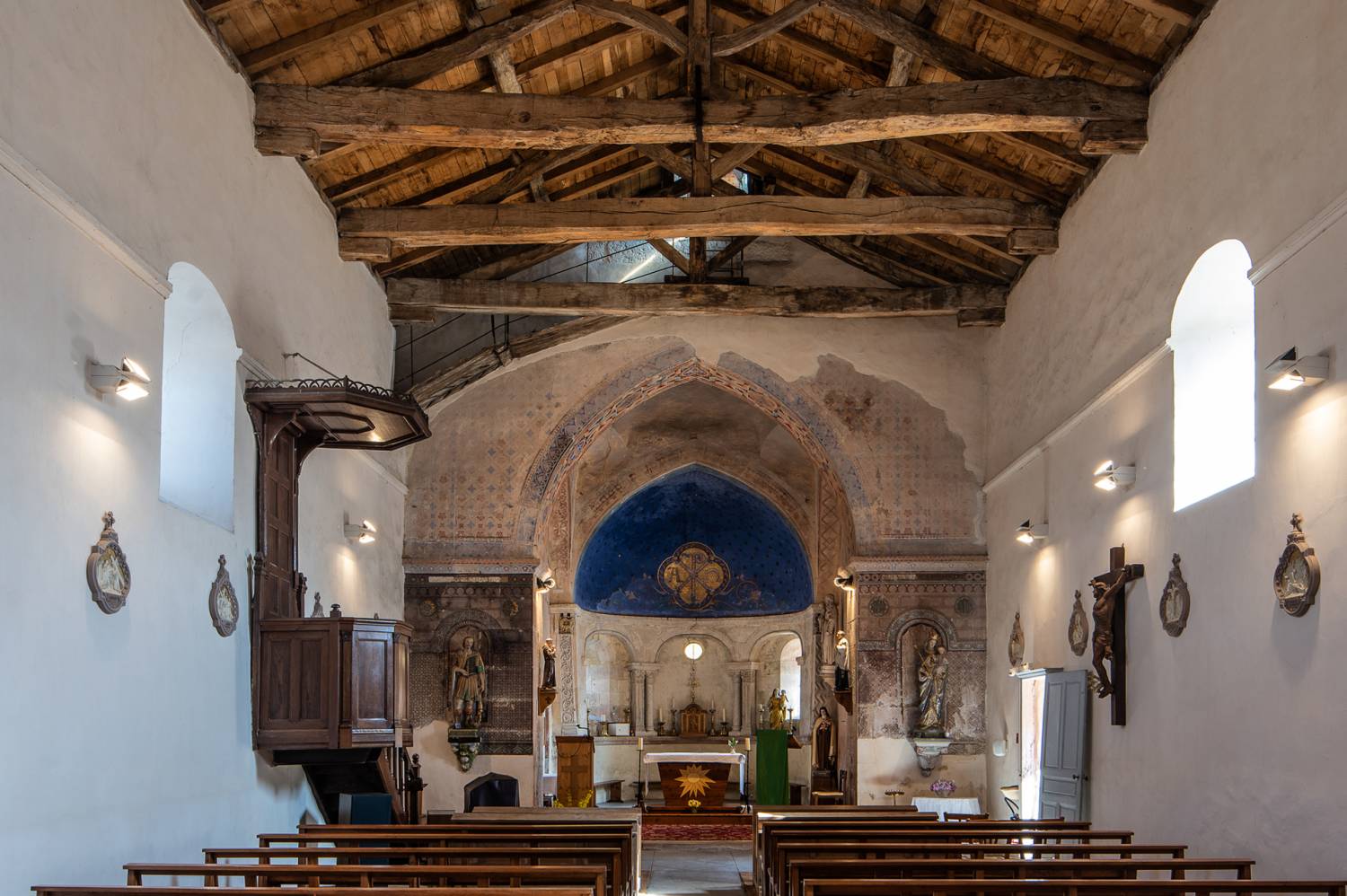 église Saint-Julien, Saint-Julien-sur-Veyle (01), sauvegarde de l'Art Français
