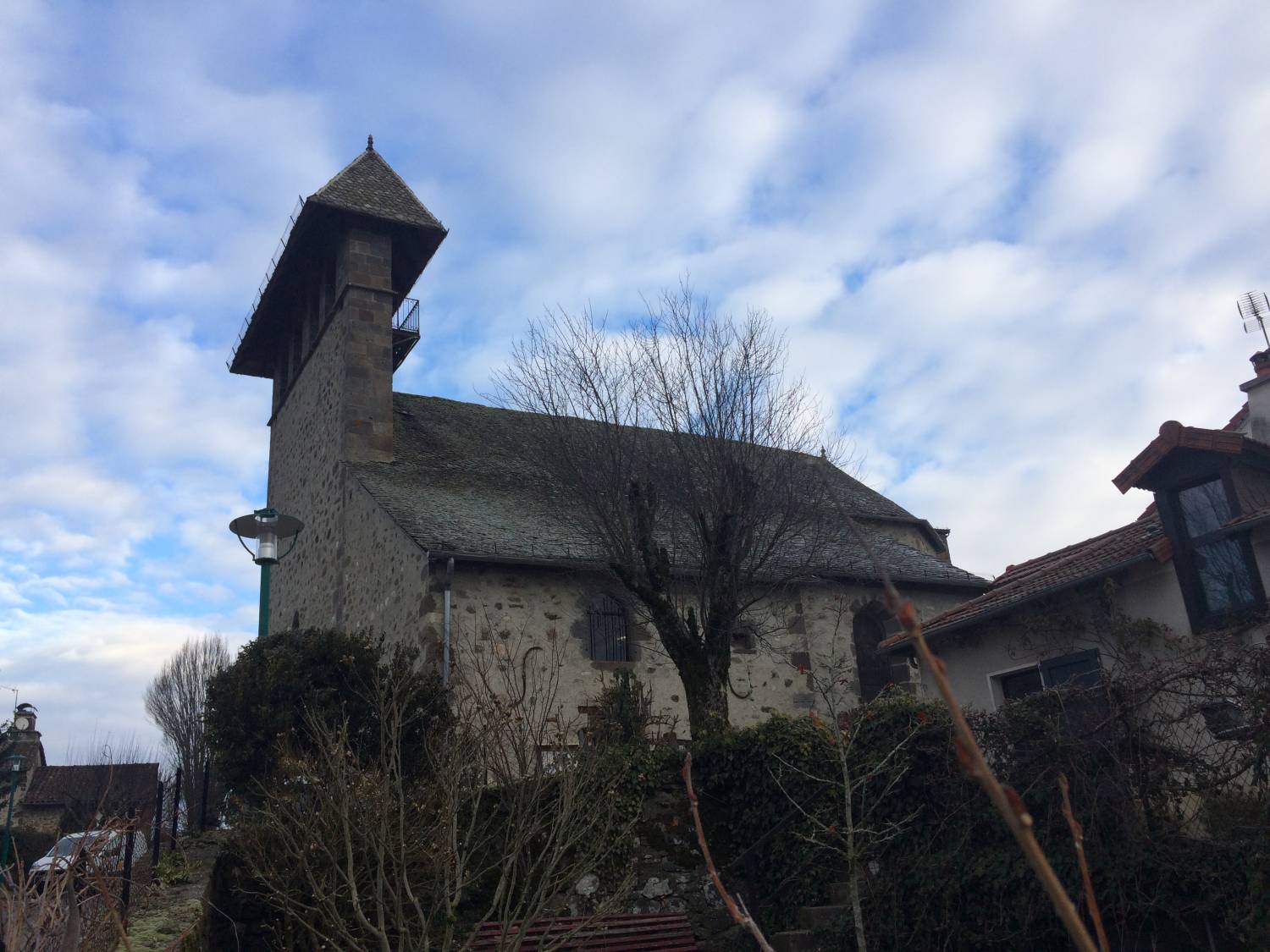 Naucelles (15) Eglise Saint-Christophe - Sauvegarde de l'Art Français