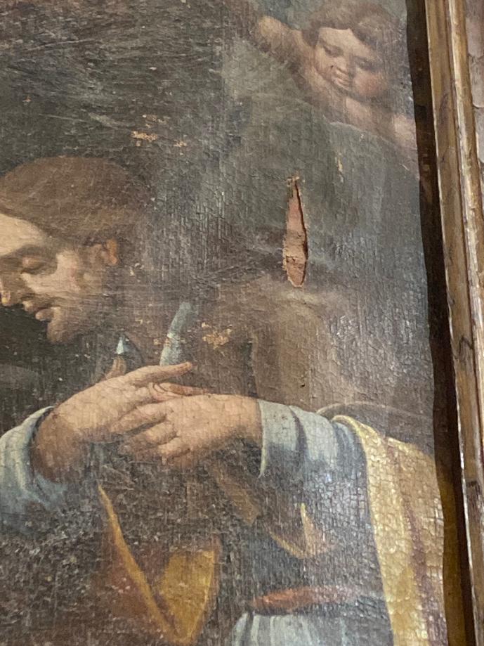 Matra (2B), Vierge entourée de saint Roch et saint Antoine - Sauvegarde de l'Art français - Plus Grand Musée de France