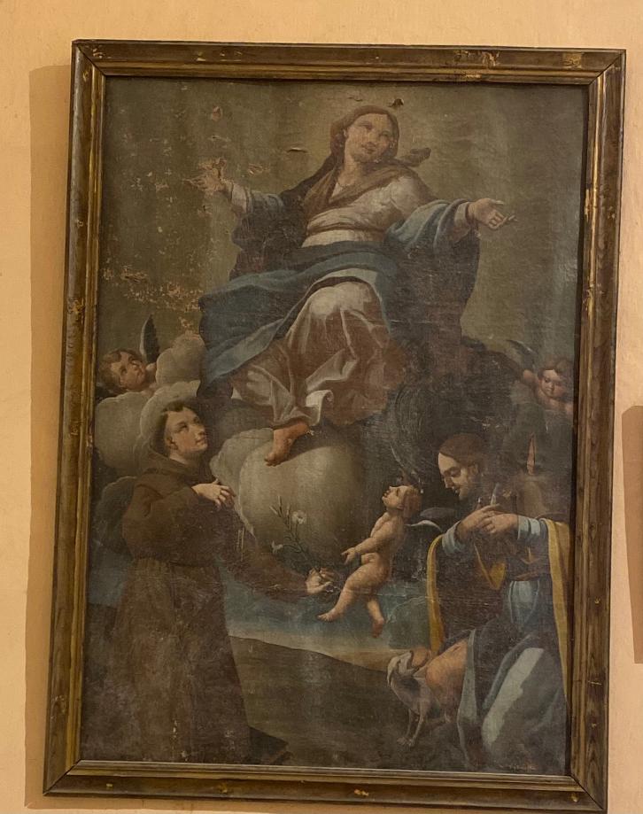 Matra (2B), Vierge entourée de saint Roch et saint Antoine - Sauvegarde de l'Art français - Plus Grand Musée de France