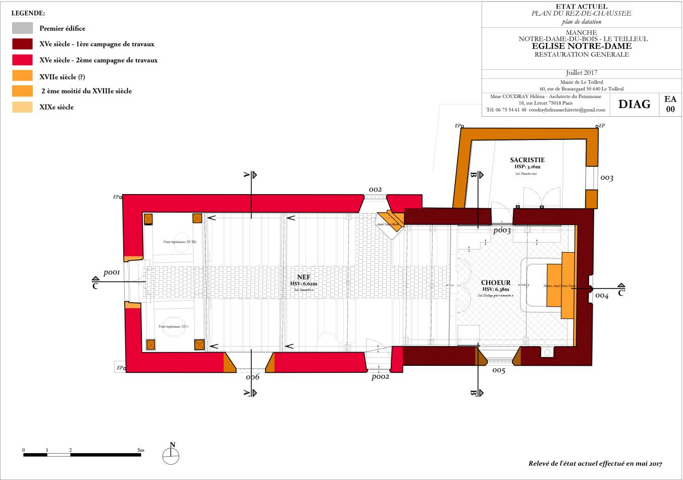 Le Teilleul (50) - église Notre-Dame