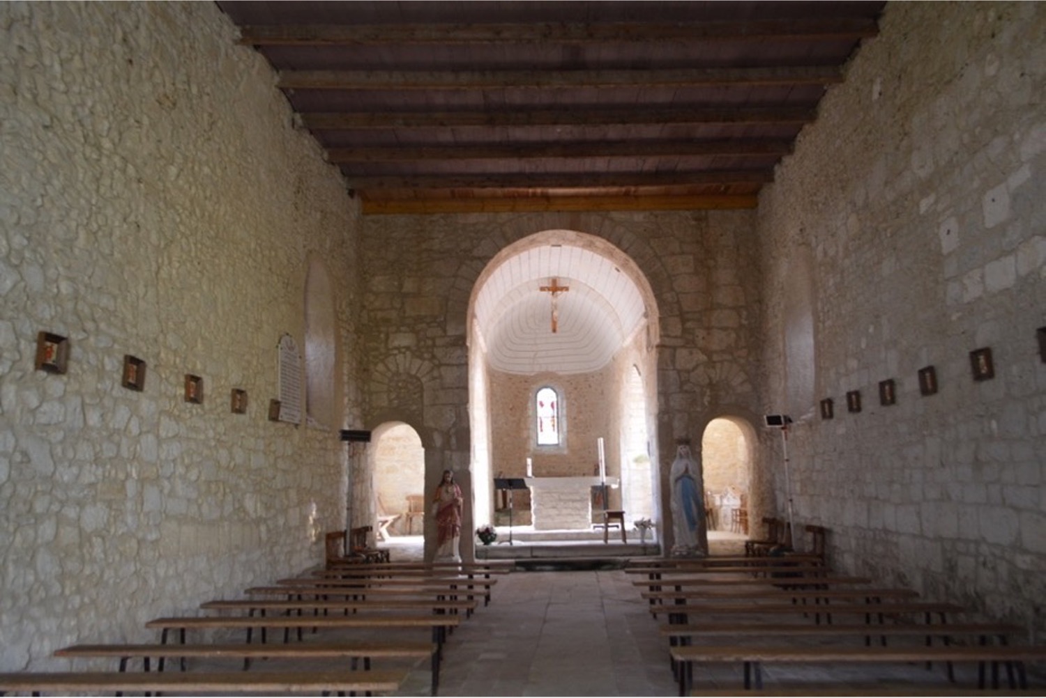 Vendoire (24) église Notre-Dame de l'Assomption