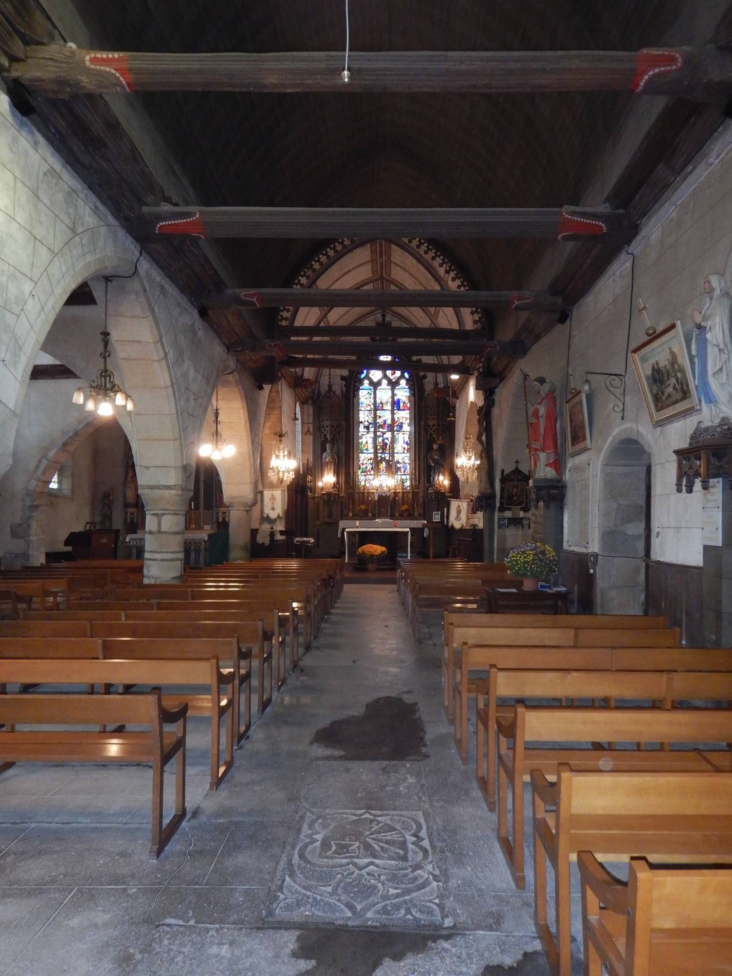la Baussaine (35) - église Saint-Léon-le-Grand