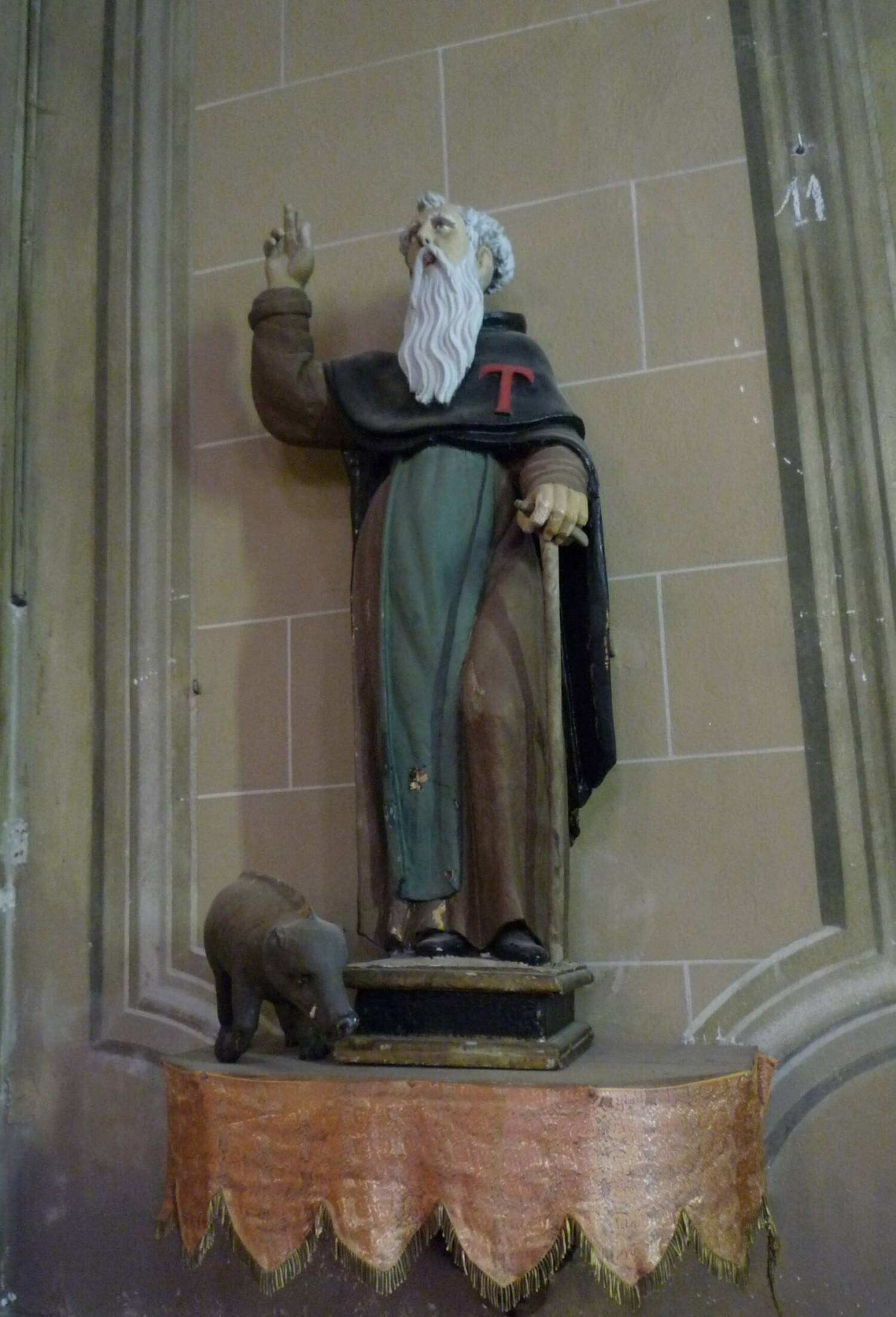 Vico (2A), saint Antoine et saint Joseph - Sauvegarde de l'Art français - Plus Grand Musée de France