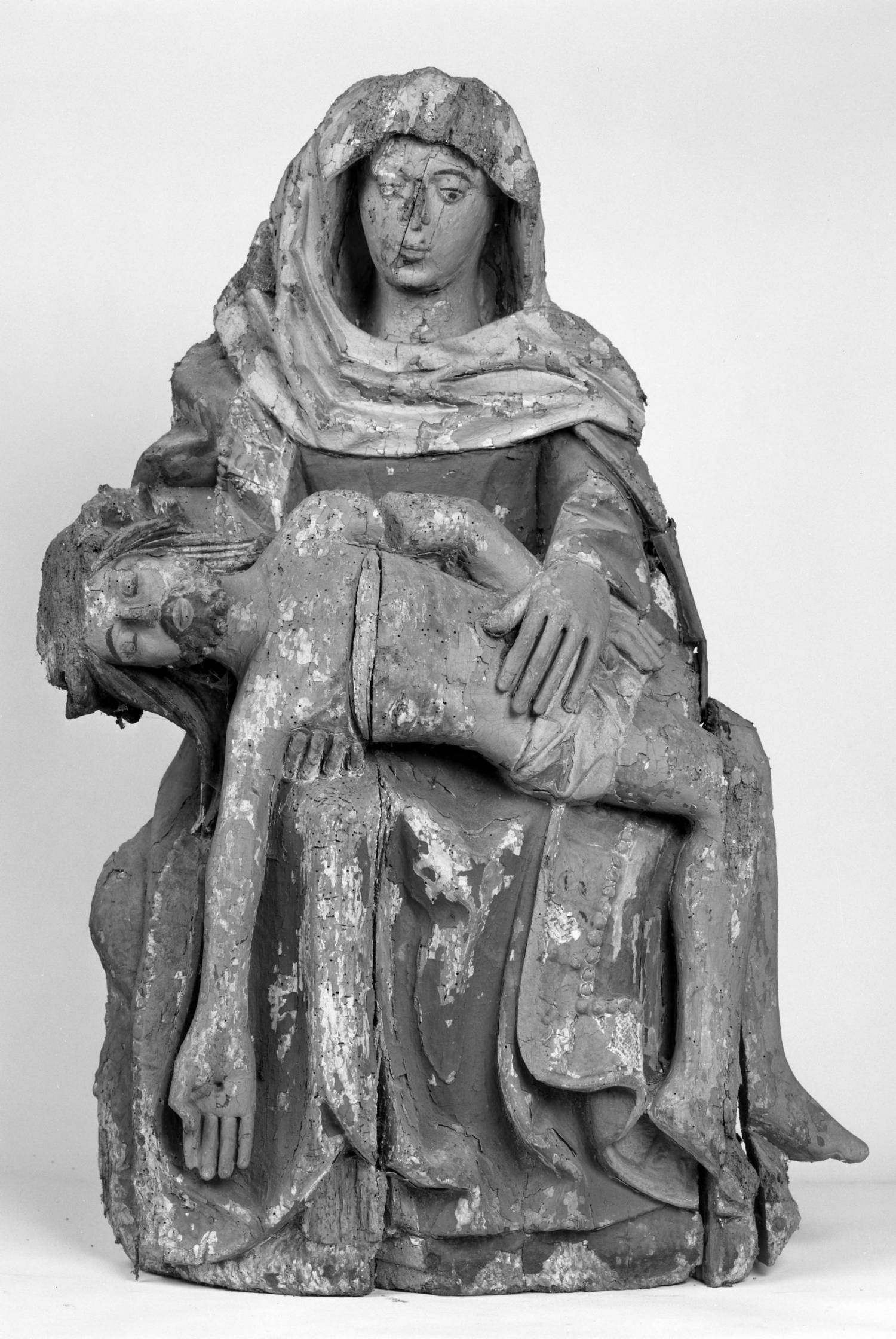 Vierge de Pitié, église Saint-Pierre-ès-liens, Ville, sauvegarde de l'Art Français, Le Plus Grand Musée de France