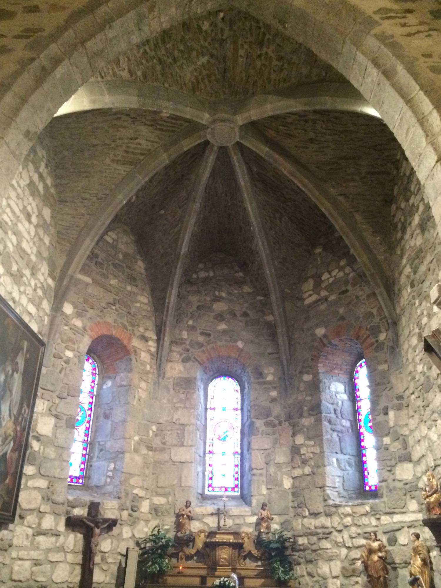 Naucelles (15) Eglise Saint-Christophe - Sauvegarde de l'Art Français