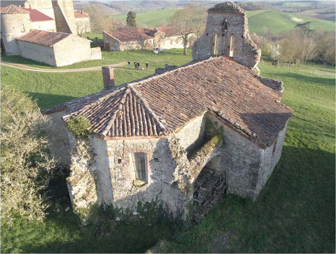 Sieuras (Ariège) Chapelle Saint-Laurent