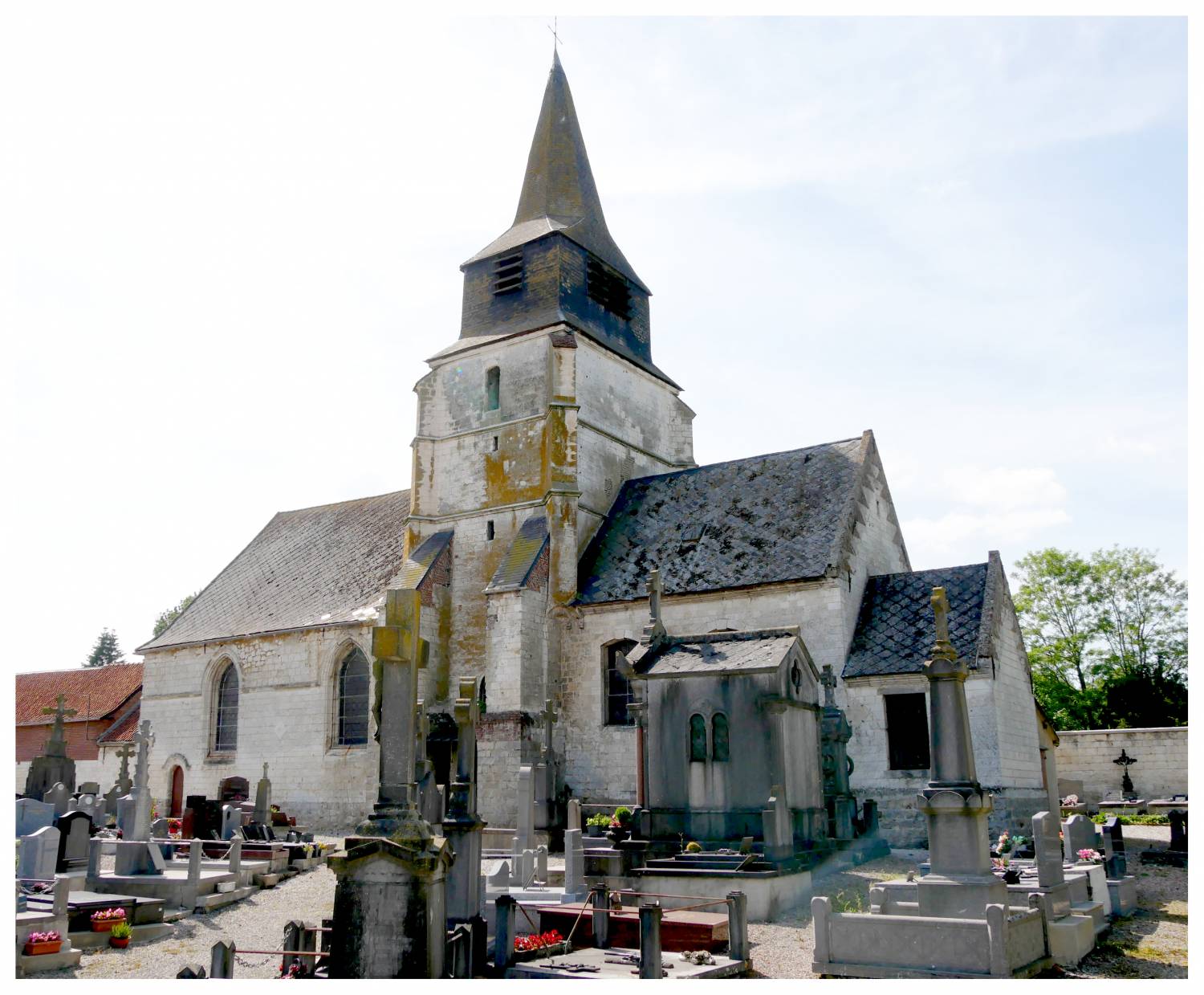 Foufflin-Ricametz (62) - église St-Martin