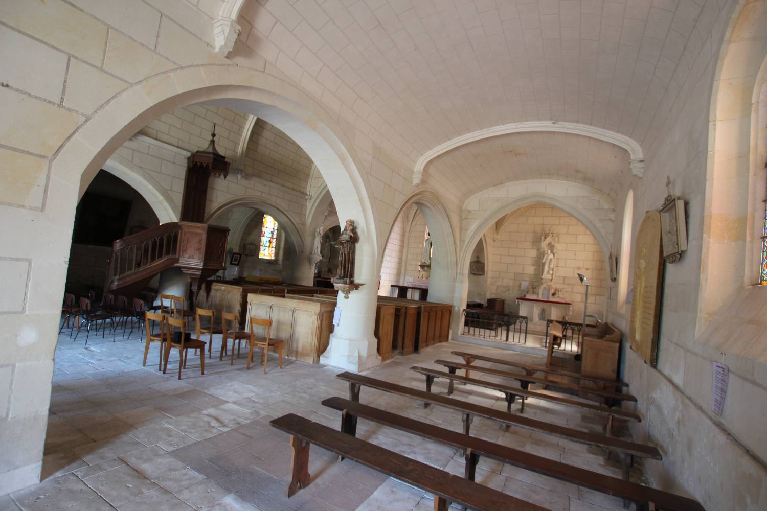 Lémeré (37) Eglise Saint-Hilaire SAF
